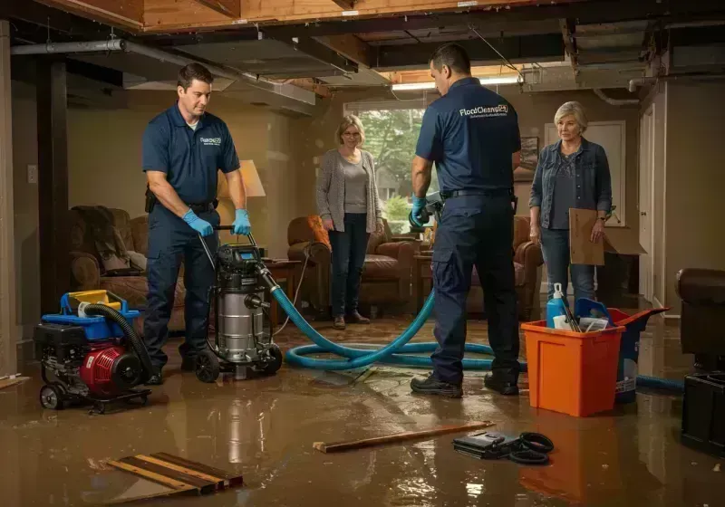 Basement Water Extraction and Removal Techniques process in Hurricane, WV